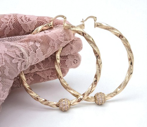 Große klobige gold twist - gold,