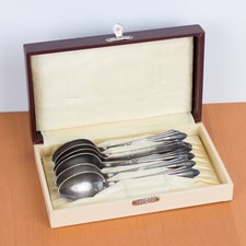 6 Kaffeelöffel WMF versilbert