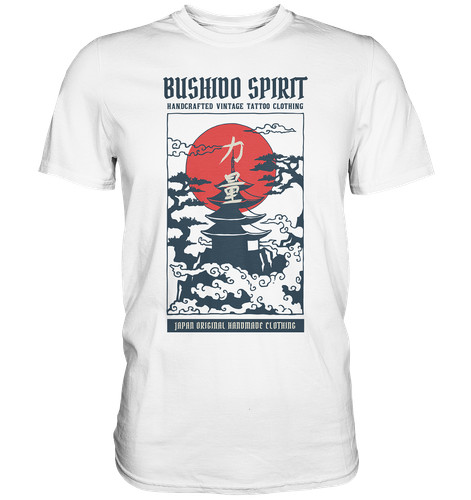 Bushido spirit shirt japan - t-shirt, |
