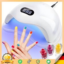 UV LED Nagellampe 48W Nageltrockner 4 Timer Tragbare Lampe für Gelnägel Retoo