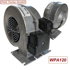 Druckgebläse Ofengebläse Gebläse f. Holzvergaser Kessel WPA 120 - 83W - 285 m3/h