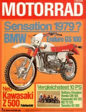 Das Motorrad 1/1979  Kawasaki Z 500, Zündapp R 50, KTM Pony, Vespa 50 N