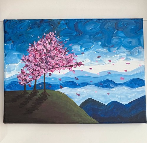 Bild deko acrylbild landschaft - deko,