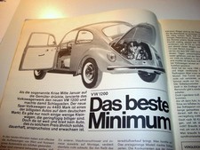 VW Käfer 1200  Typ 3 m. Eriba
