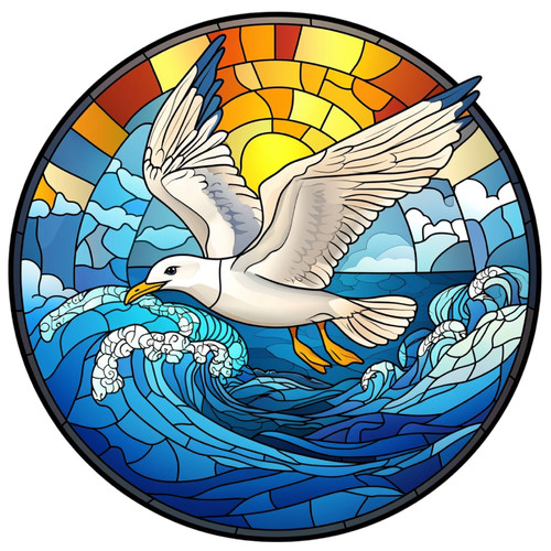 Xxl 30x30 car sticker bird - 30x30,