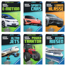 Quartett  Supertrumpf Kartenspiel Trumpf-Spiel Karten in Ravensburger Qualität