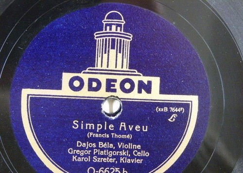 78rpm dajos bela simple - 12",