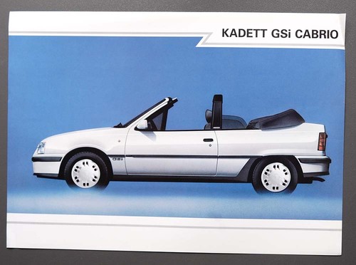 Prospekt opel kadett - opel,