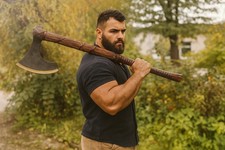 Handgefertigte Wikinger-Axt