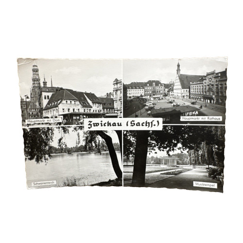 Postkarte zwickau sachsen - postkarte,
