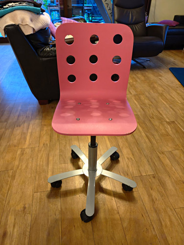 Ikea rosa drehstuhl - rosa,