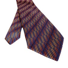 Leonardo Krawatte Blau Orange