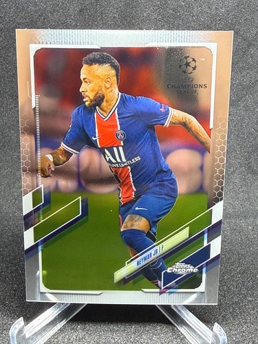 2020 topps chrome - chrome, neymar
