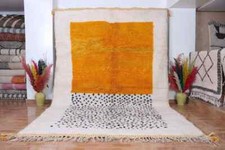 Marokkanischer Handgeknüpfter Teppich, Beni Ourain Stil Marokko Wolle Berber ...