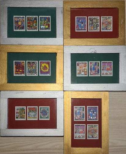 Hundertwasser briefmarken - 19,