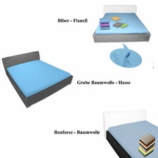 TOP AUSWAHL Bettlaken 100%