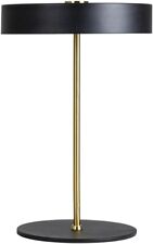 Nachttischlampe Touch – Dimmbare LED Tischlampe Schwarz - Vintage Tischleuchte