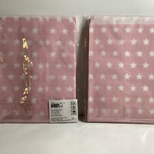 P083 50 x Papiertüten rosa, Sterne Candy bar Hochzeit Kindergeburtstag