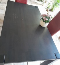 Esstisch massiv Buche dunkel gebeizt 900mm x 1600mm