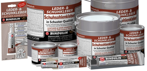 Schuhsohlen und lederkleber - und,