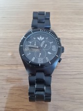 Herren-Armbanduhr Adidas Originals Schwarz Edelstahl 38mm