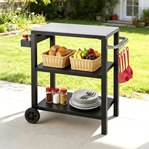 Grillwagen beistelltisch - grillwagen,