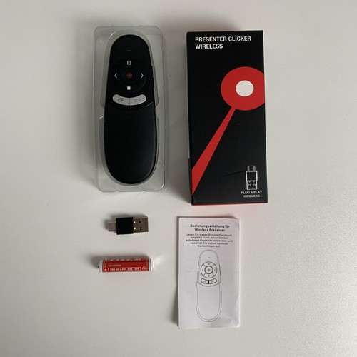 Presenter clicker wireless - clicker,