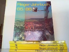 Konvolut aus 5 Büchern: Flieger-Jahrbuch 1981 - 1985 / 86. Eine internationale U