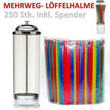 Slush Löffelhalme Plastik