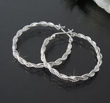 Ohrringe Silber 925 Creolen Niklarson Silberschmuck Silberohrringe Schmuck VO40