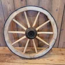 Wagenrad alt Holzrad Rad Ø 50cm mit 10 Sprossen