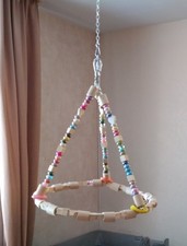 Vogel Rondell aus Holz und