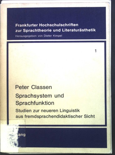 Sprachsystem und