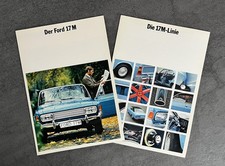 Zwei Prospekte Ford Taunus 17M