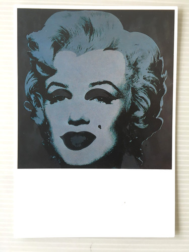 Postkarte andy warhol gemälde - postkarte,