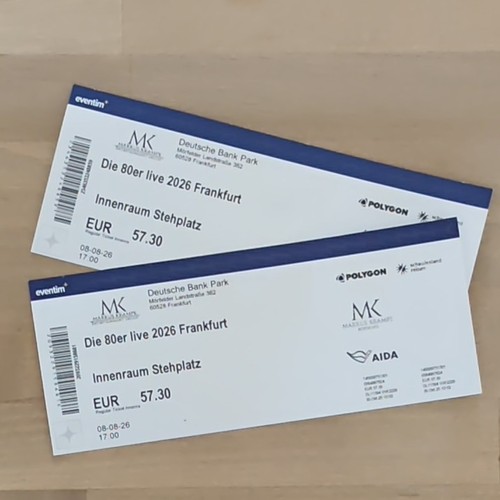 Tickets die 80er live - tickets,