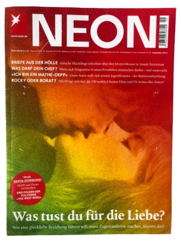 Neon zeitschrift september - neon,