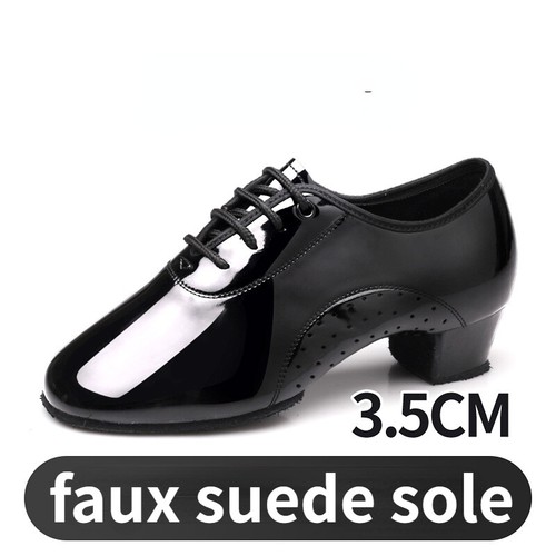 Herren jungen lack tanzschuhe - lack,