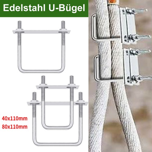 Edelstahl bügel bolt m10 - edelstahl, u