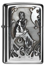 ZIPPO Feuerzeug SMOKING LADY