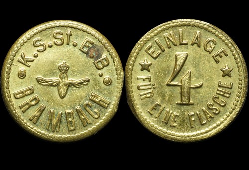 Wertmarke pfennig - wertmarke:, 4