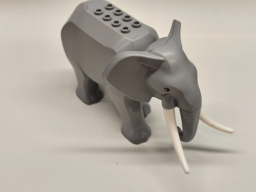 Klemmbaustein tiere elefant - tiere,