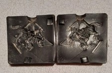 1 Zinngießform - Reiter im Angriff 