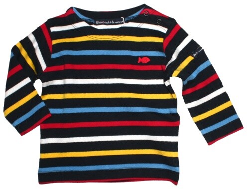 Weiches ringelshirt langarm - bw,