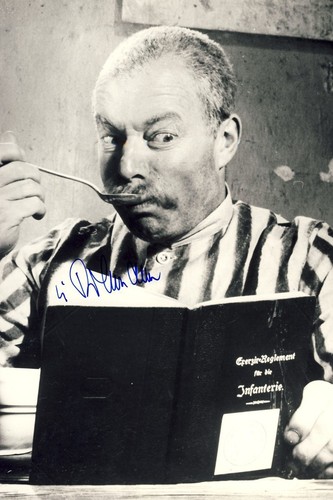 Heinz rühmann autogramm - heinz,