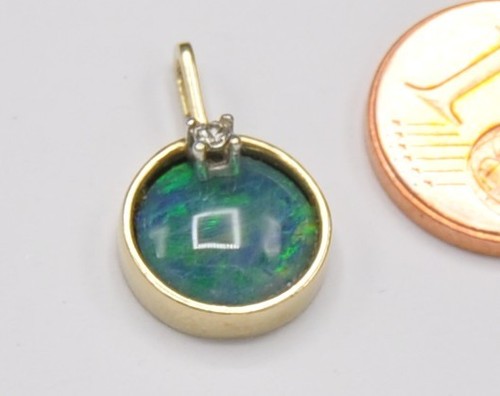 Anhänger opal dublette - anhänger,