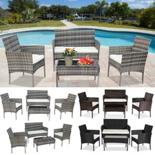 Couchtisch Sofa Polyrattan