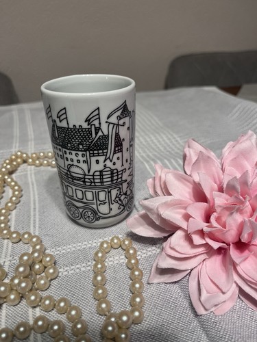 Vintage porzellan vase - vintage,