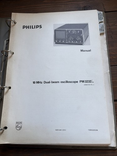 Philips pm3232 oszilloskop - pm3232,