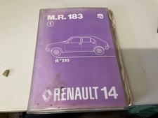 Reparatur Anleitung Renault 14 von 1976 (MR183 R1210 ) in deutscher Sprache